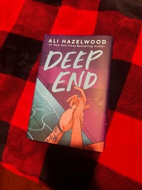 Deep End by Ali Hazelwood — Purple & Teal Hardcover